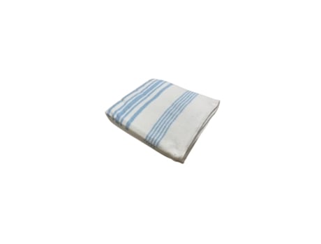 Manta Mallorquina Blanca Raya Azul Cama 135 Y 150 Cm220X240 PURPURA HOME