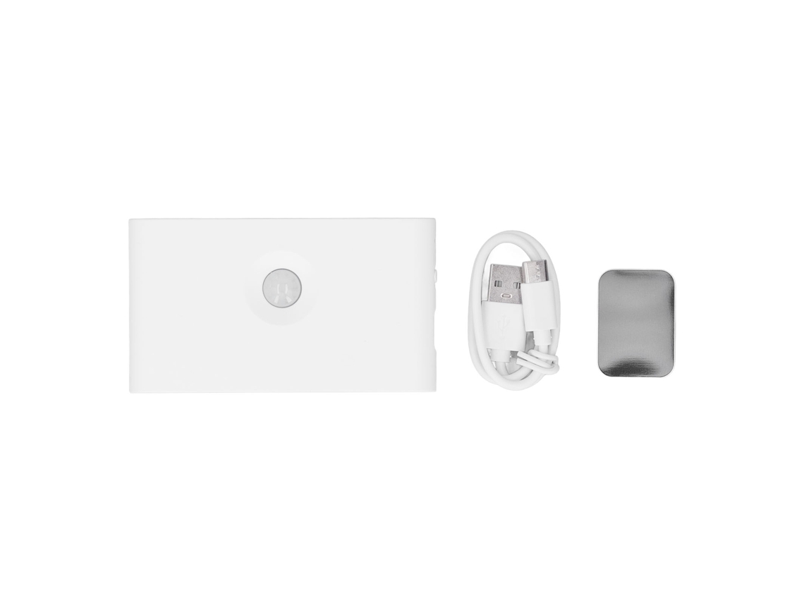 Luz nocturna LED con sensor de movimiento, recargable, con rotación de 360 grados y base magnética. CHABERLU