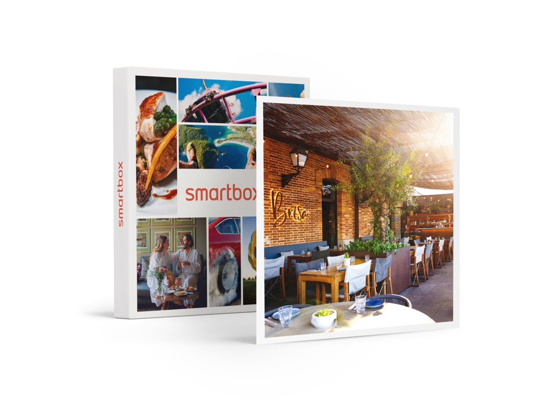 Caja Regalo Smartbox Brisa Palau de Mar 1 menú mediterráneo para 2 personas frente al Port Vell