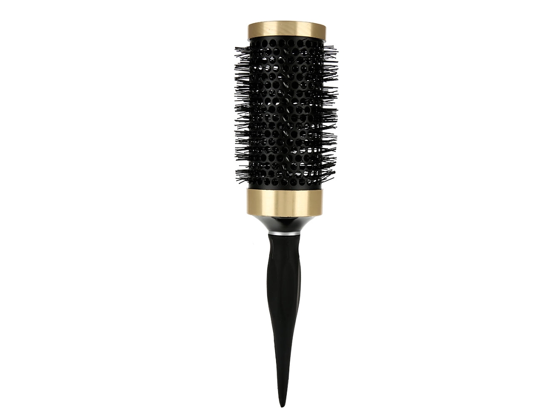 Peine de cerámica profesional para cabello rizado con secador, herramienta de estilismo para peluquería con mango antideslizante y dientes elásticos.