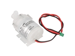 Minibomba de agua eléctrica blanca, resistente al calor, silenciosa, 24 V 10 W, sin escobillas, de plástico, ecológica.