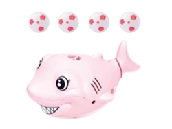 Ats-juguete De Pelota Flotante De Ventilador Tiburón Cartoons Para Niños Con Carga Usb Suspensión