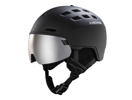 Casco HEAD Capacete Radar Visor Preto XS-S / Silver-Red/CAT2