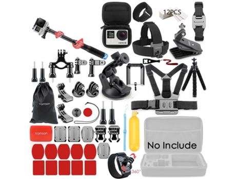 Conjunto de Accesorios SLOWMOOSE Vs77E para Go Pro Hero 8 7 6 5 4