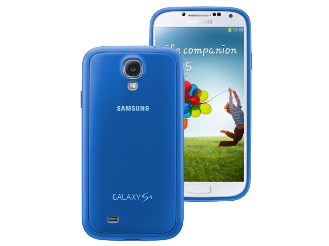 Carcasa SAMSUNG Galaxy S4 I9500 Azul TPU