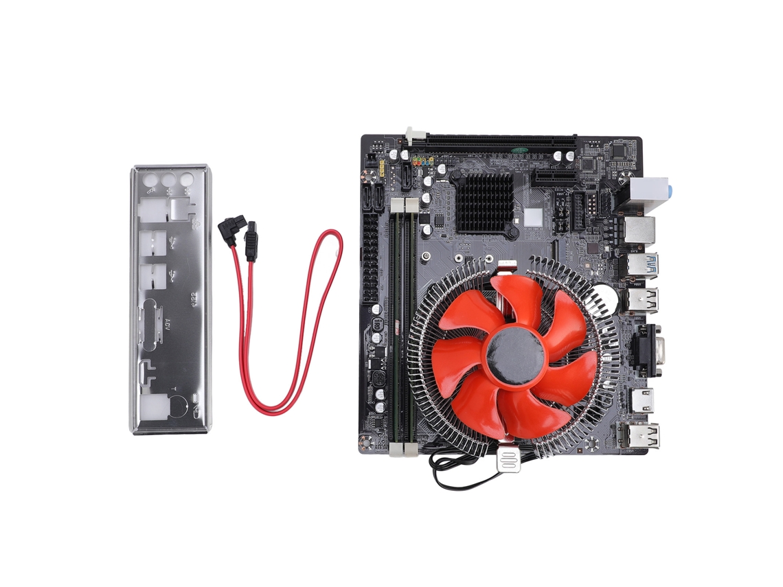 Ventoinha De Cpu Com 4 Tubos 90mm 3 Pinos Rgb Para Computador De Mesa Intel Amd