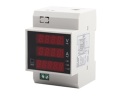 Yncm2026-medidor Digital De Energía Din Rail Led Potencia Activa Factor Potencia Multifuncional