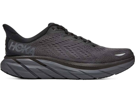 Zapatillas HOKA Clifton 8 Hombre (44 - Negro)