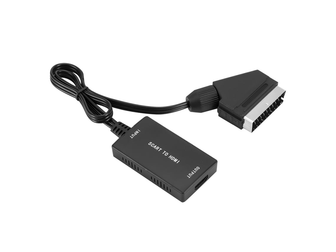 SCART a HDMI-compatible HD 720P/1080P Switch Converter Scart en HDMI-compatible  Out Video Audio Converter Adapter para HDTV DVD