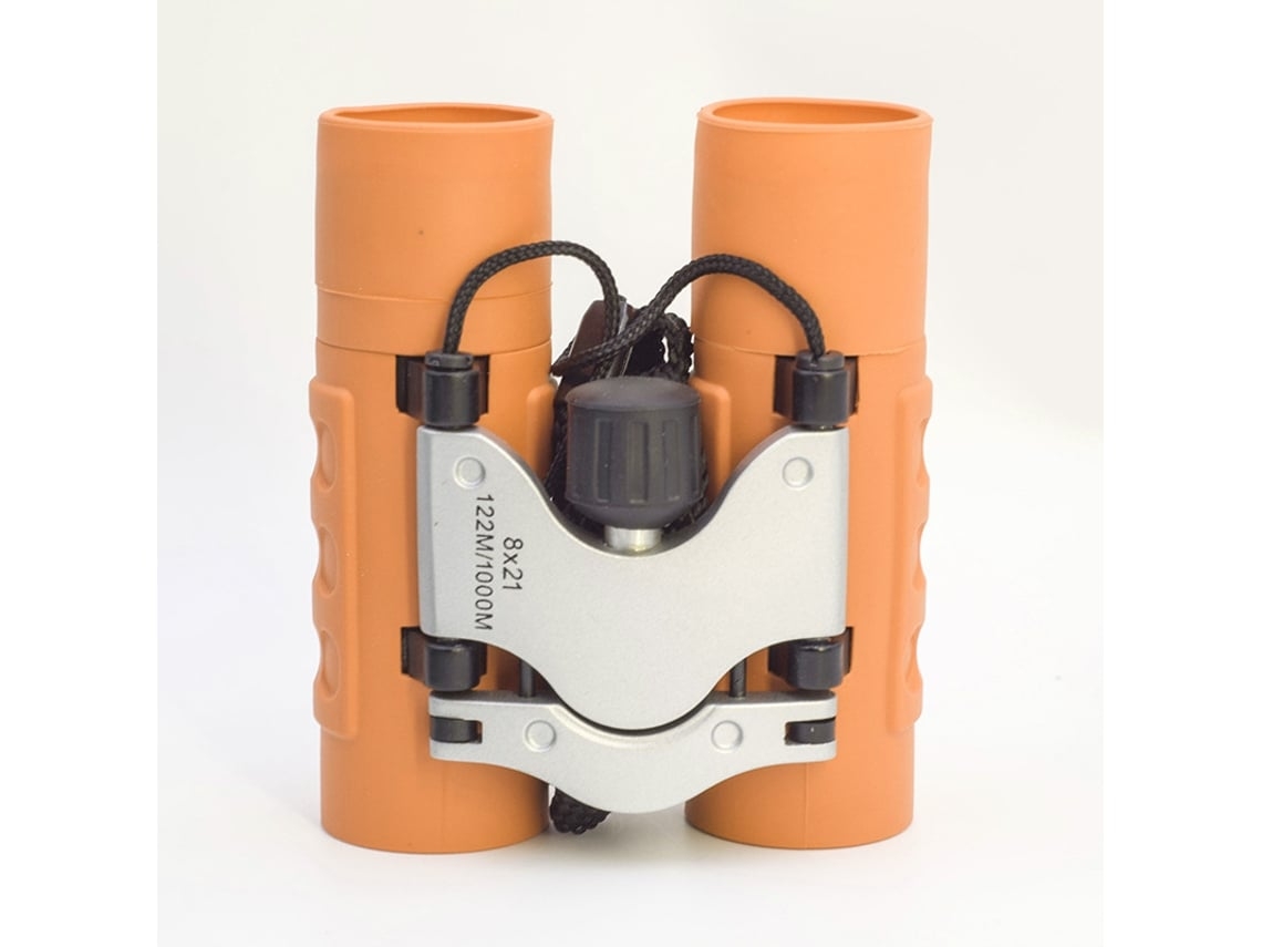 Binoculares USHION 8x21 para niños, resistentes al agua, el mejor regalo para niños, amarillos