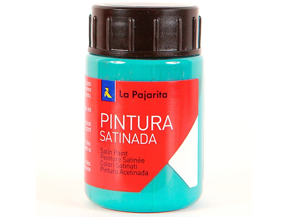 Pintura Satinada LA PAJARITA Latex Primer Turquesa 35ml