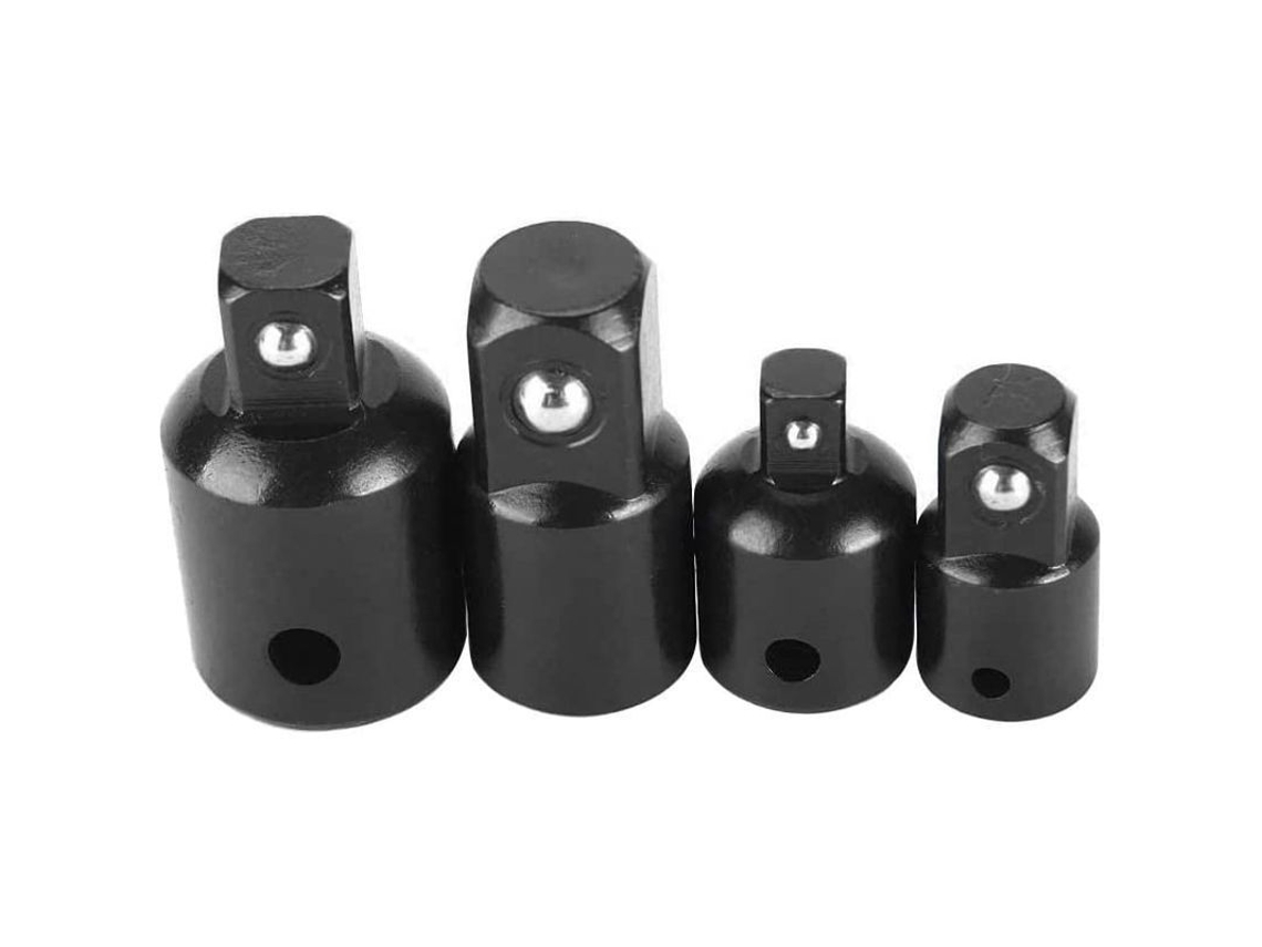 2026altiro-juego De 4 Adaptadores Reductores Y Extensores Para Destornilladores De Ratón De 1/2, 1/4 Y 3/8 Para Vasos Y Puntas.
