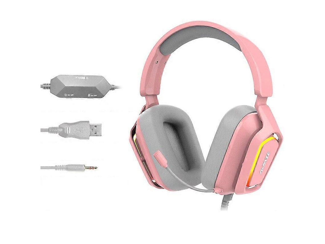Auriculares para juegos Ajazz Ax368 Hengrongshen RGB con reconocimiento de audio para juegos de computadora