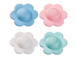 2026-45578-tapa De Desagüe De Silicona Linjou Para Ducha Y Bañera, Protector Anti-pelo 4 Piezas