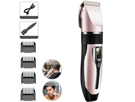 Recortadora de cabello para hombres kit de corte de cabello recortadora de barba recargable eléctrica maquinilla de afeitar para barba para hombres...