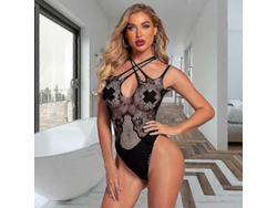 Body De Verano Transparente Y Sexy Sin Mangas, Lencería Casual Ajustada Para Mujer.