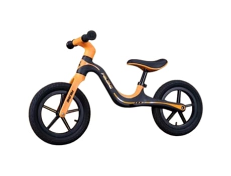 Bicicleta de Equilibrio BEUNIK para Niños Edad Mínima: 2 Años Naranja y Negro