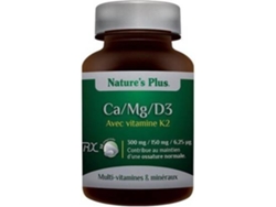 Complemento Alimentar NATURES PLUS Cálcio Magnésio Vitamina D K (30 comprimidos)