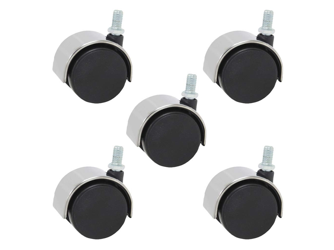 Ruedas Acero Nailon 2 Pulgadas Giratorias Para Muebles