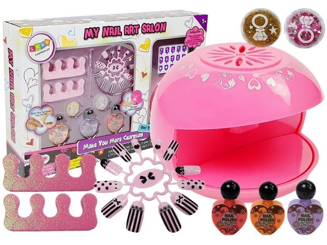 Set de secador de esmalte de uñas con purpurina B.active