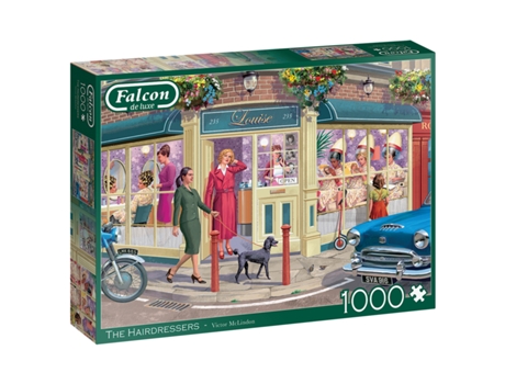 Puzzle Falcon de luxe The Hairdressers 1000 pcs rompecabezas 1000 pieza(s) Gente