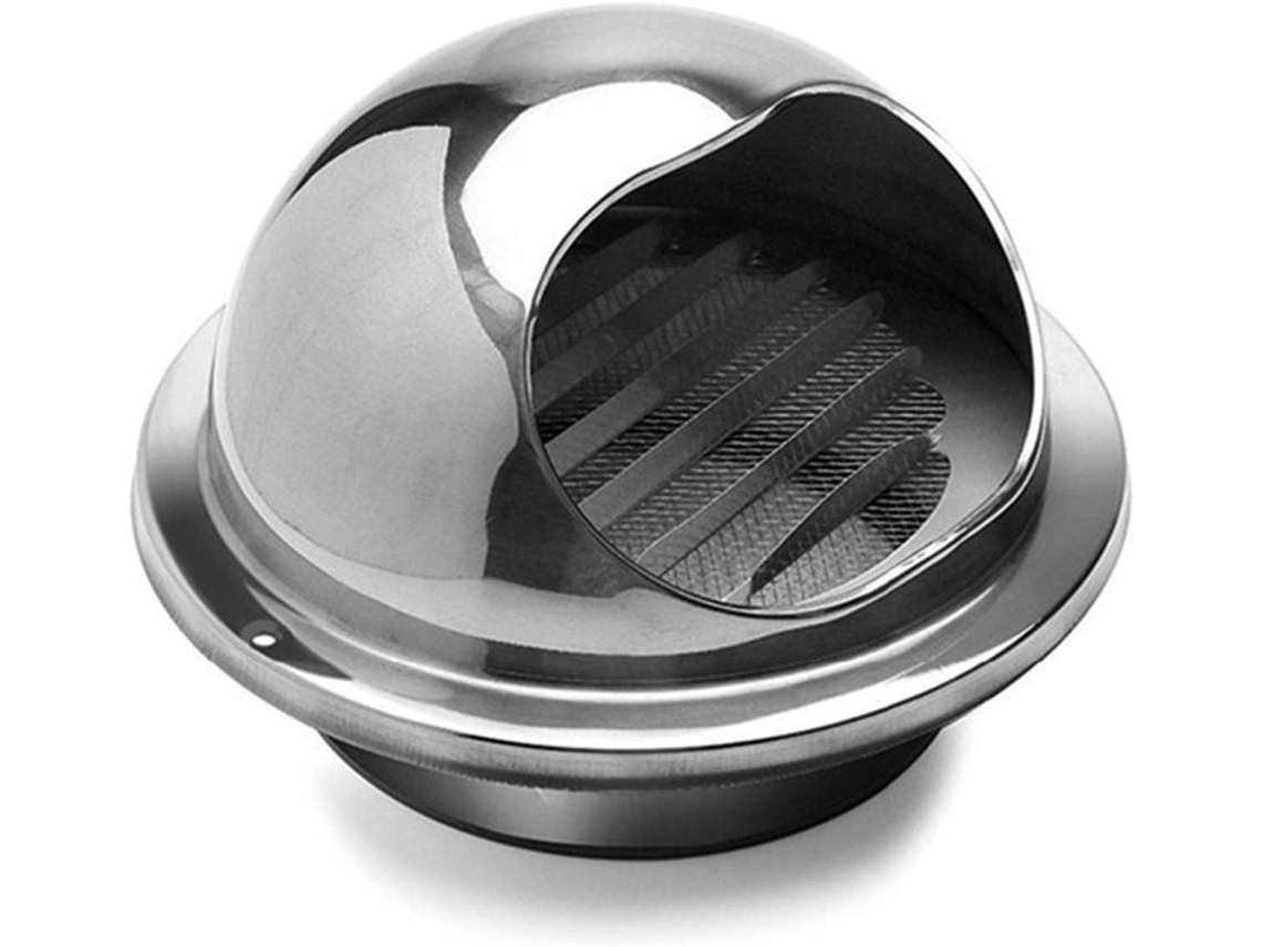 Rejilla De Pared Impermeable Acero Inoxidable Westux, Salida Ventilación Para Conducto Aire, Ventana Techo,...