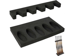 Soporte de espuma para armas de caza, accesorio seguro para rifles y escopetas, soporte de pared con imán y gancho CHARM