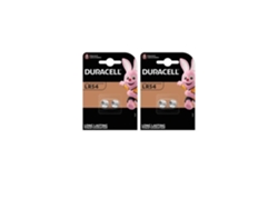 4 Baterías Duracell Lr54 -