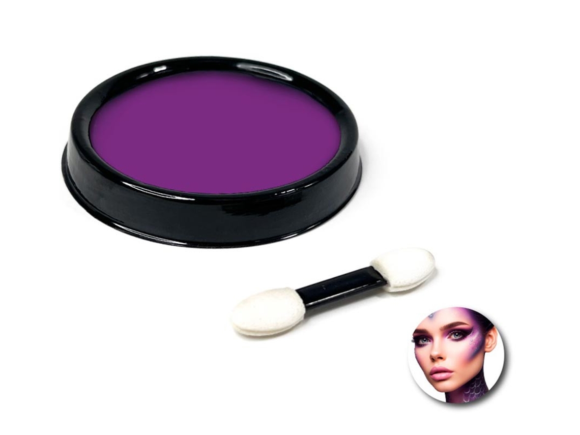 Pack de Maquillaje al agua lila con brocha