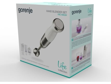 Gorenje Hbc806Qw Batidora De Mano 800 W Blanco Acero Inoxidable