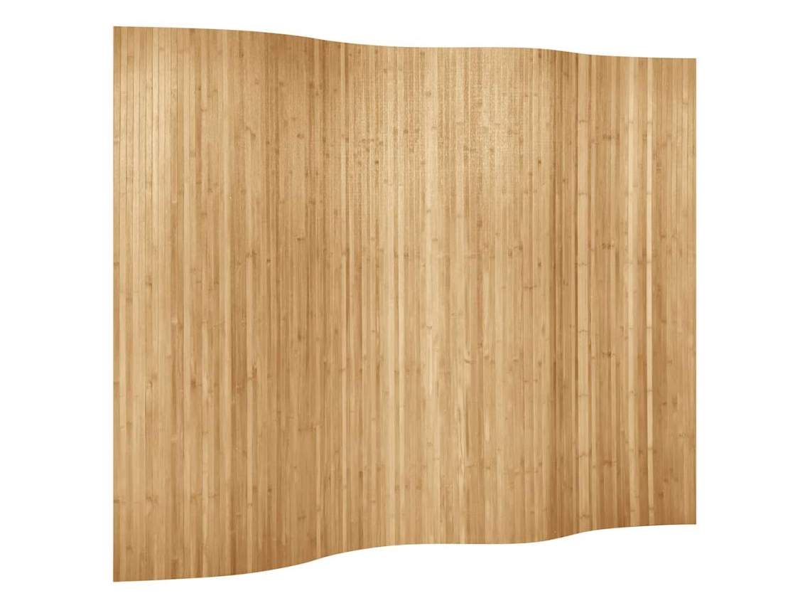 Maison Exclusive - Biombo Divisor De Bambú Natural Ancho 250 Cm Alto 165 Cm