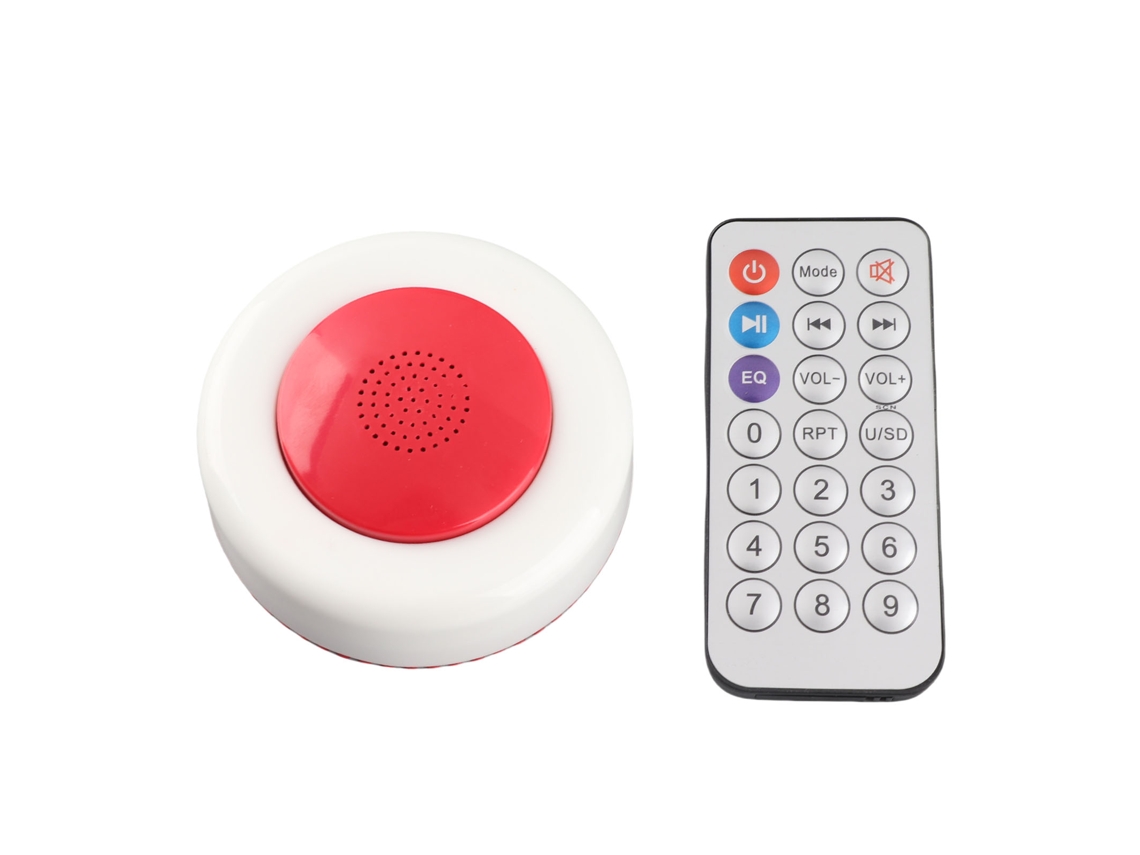 Rebe-máquina De Ruidos De Pedo Controlada Por Radio, Juguete De Broma Interactivo Portátil Para Fiesta Blanca