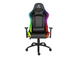 Silla Gaming ALPHA GAMER Cygnus RGB (Hasta 130 kg - Clase 4 - Negro)