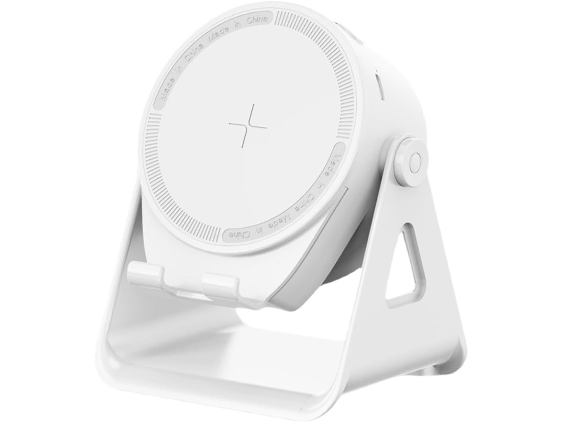 Altavoz Inalámbrico Por Inducción Con Sonido Estéreo Y Luz Ambiental Rgb.