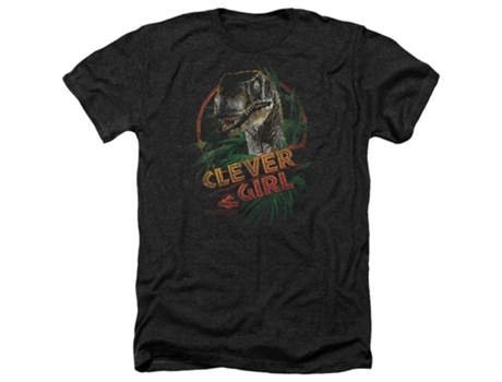 Camiseta ROCKINSTONE de niña inteligente de Jurassic Park (S)