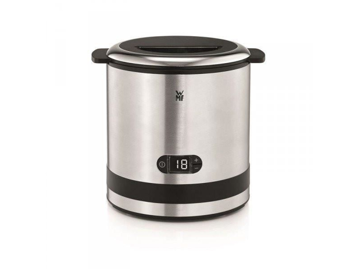 WMF Kitchenminis Heladera 3 en 1 Cromargan Mate 12W 0 3L