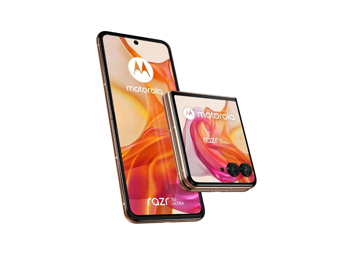 Smartphone MOTOROLA RAZR 50 Ultra (Melocotón - 12 GB RAM - 6,9" - 512 GB)