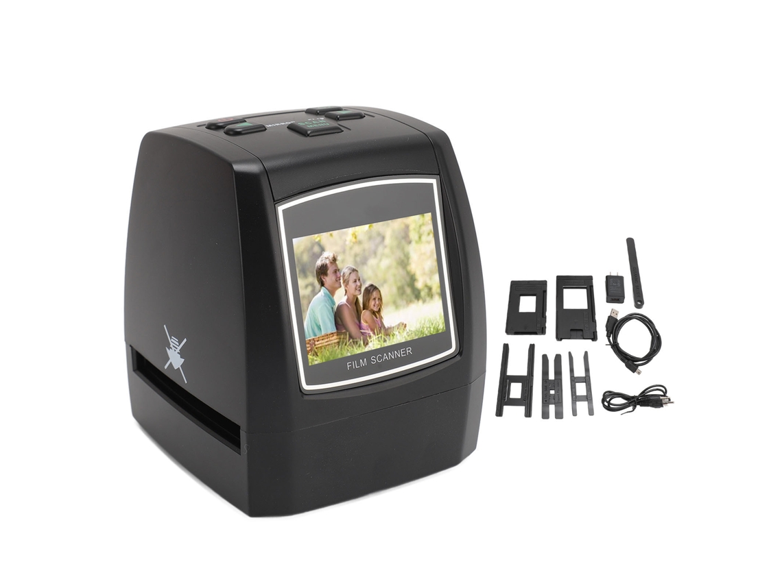 Escáner de películas y diapositivas de 22 MP con pantalla LCD de 2,4 pulgadas