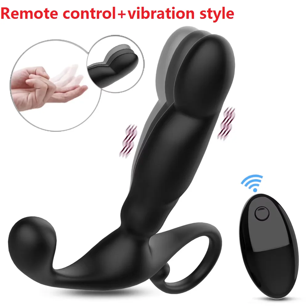 Masajeador De Próstata Masculino Con Motores Duales, Vibrador Anal Y Control Remoto Inalámbrico.