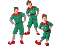 2026-traje De Elfo De Navidad Para Familia Adultos Niños Disfraz Cosplay Helper Papá Mamá Juguete Jjl 8-9 Años Niños