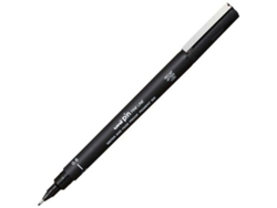 Rotulador Permanente UNI-BALL Preto 0,6 Mm 12 Unidades