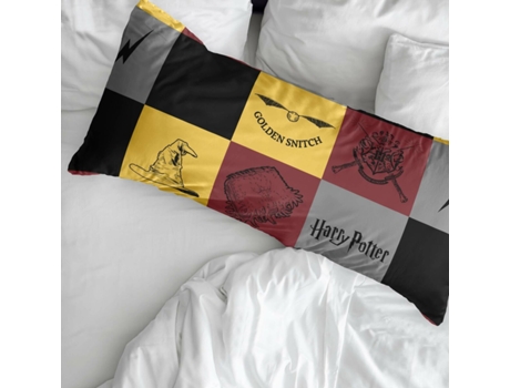Funda de almohada HARRY POTTER Hogwarts (Multicolor - 45 x 110 cm)