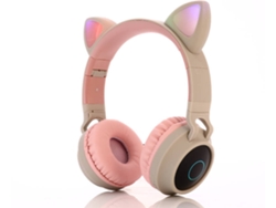 CUICH Bt028C Auriculares Bluetooth (Sobre Oreja - Microauriculares - Rosa)