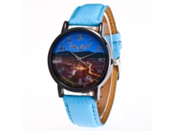 Reloj De Cuarzo Elegante Y Casual Unisex, Regalo (azul Claro)