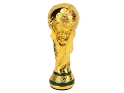Vlrla-2026réplica De Copa De Oro 2022 Trofeo De Fútbol Mundial Regalo Para Fanáticos Decoración Familiar 13cm Sólido