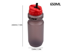 Botella De Agua De Silicona A Prueba De Fugas Para Bicicleta, Ideal Para Ciclismo, Correr, Acampar Y Hacer Ejercicio - 650 Ml