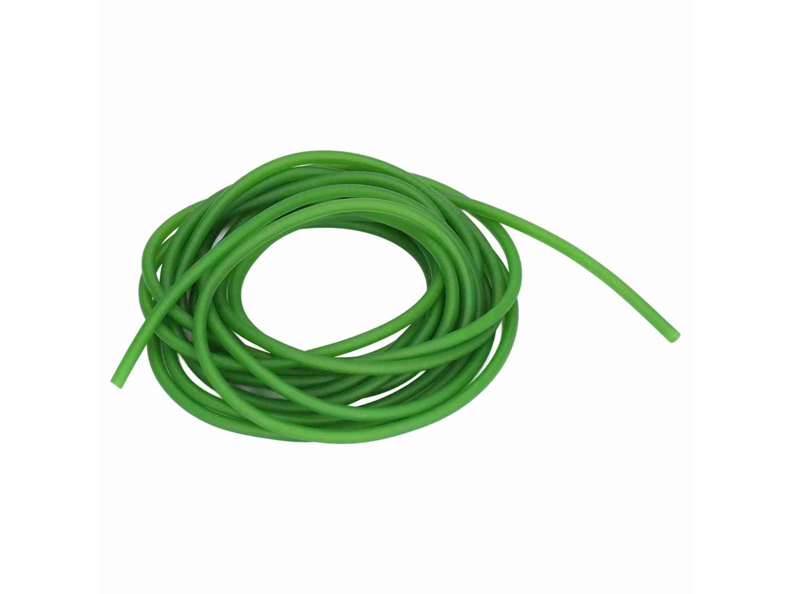 2026-banda De Repuesto Para Tirador Fluorescente Verde Elástica De Latex Tubo De Goma Accesorio Para Tirador 5m/16.4ft