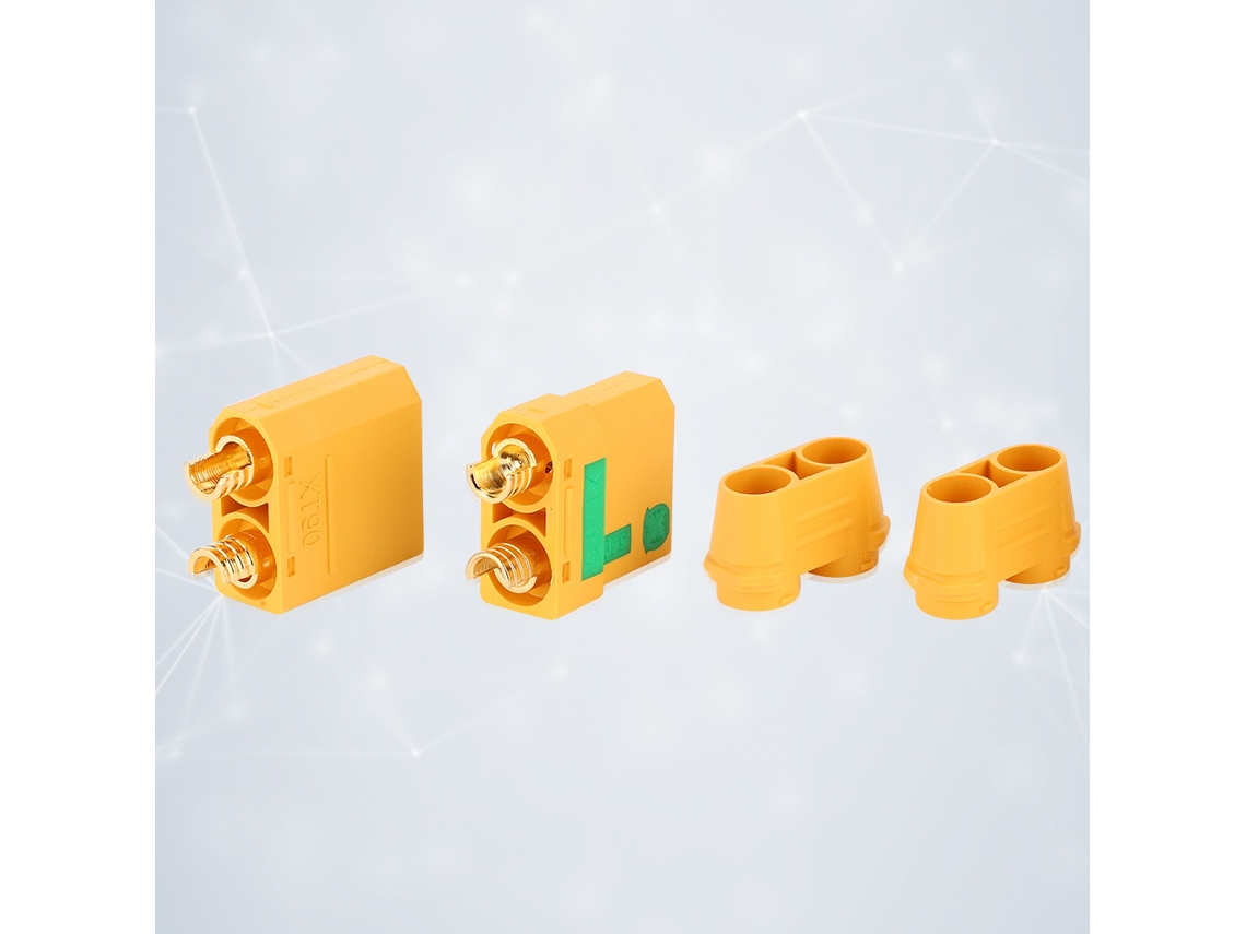 2026dz-5 Pares Conector Xt90-s Xt90 Plug Resistente A Incendios Anti-chispa Ul94v-0