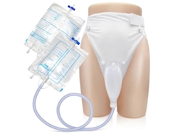 Bolsa de Urina Vestível com Cateter 1000ml 2000ml para Homens Mulheres Idosos Incontinência Urinária Pacientes Acamados