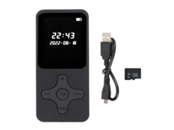 Reproductor MP3/MP4 Yizhood 01a con pantalla LCD digital de 1,77 pulgadas (8 g, negro)